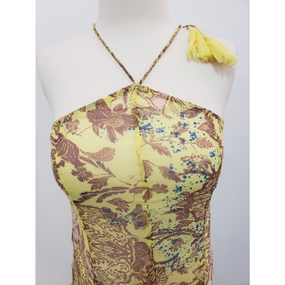 💯%FP Sandy Shores Printed Maxi Slip - Picture 3 of 8